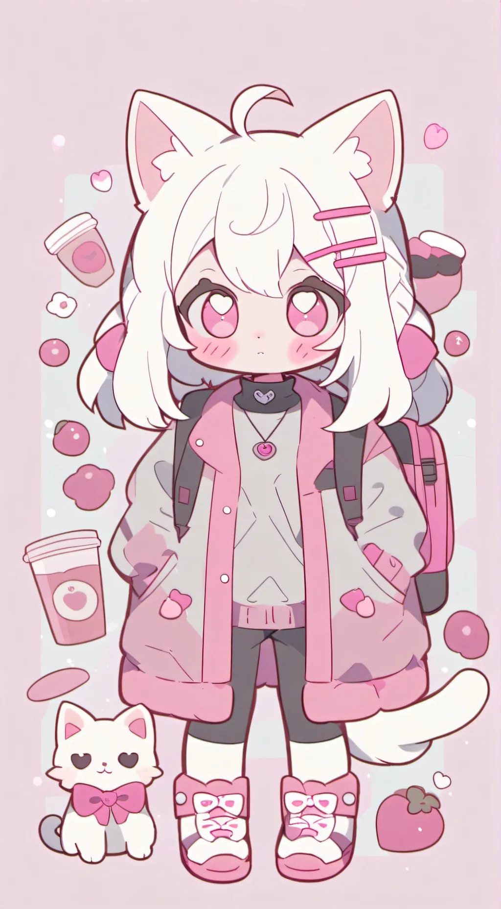 ai character: Kitkat!(another oc background