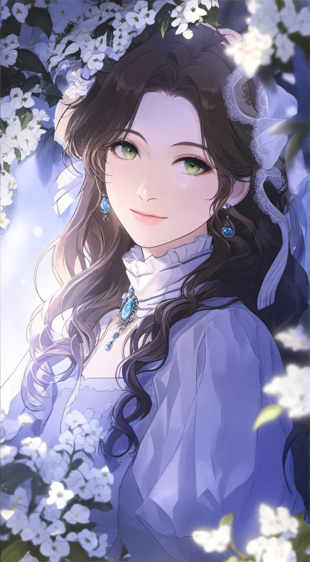 ai character: Sofía 💜♥️ background