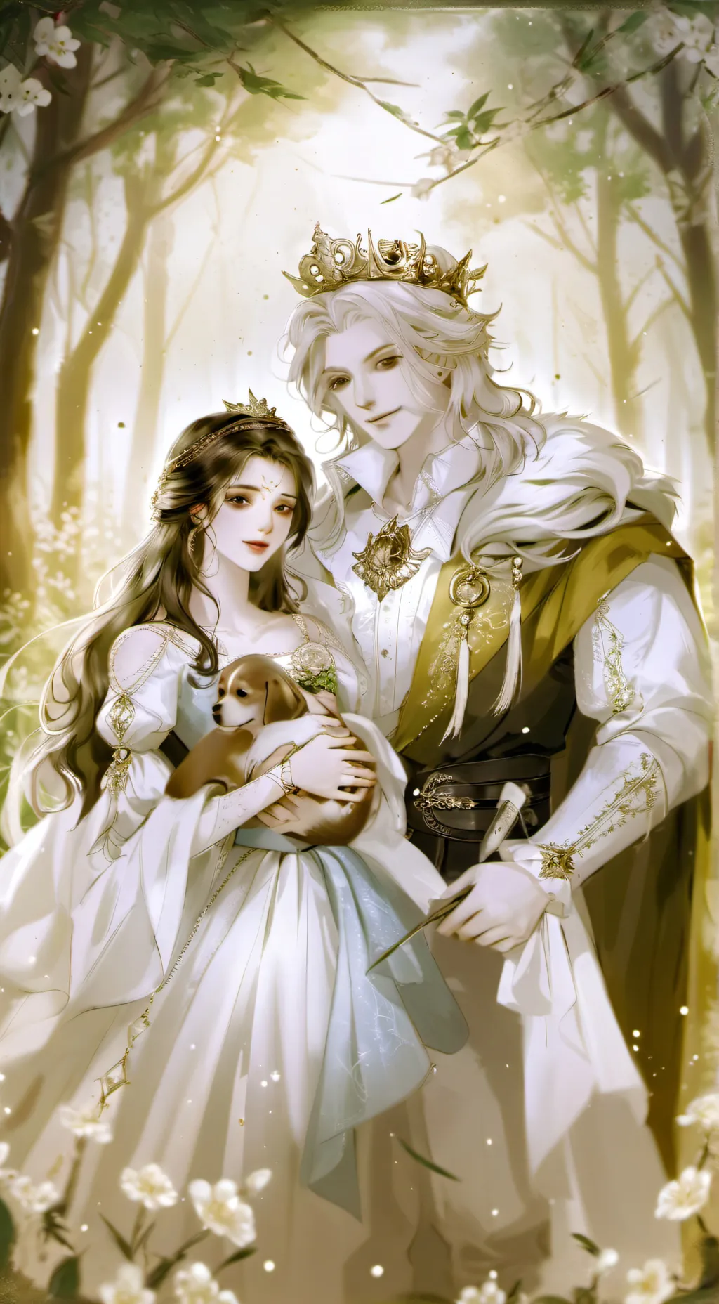 ai character: the royalt background