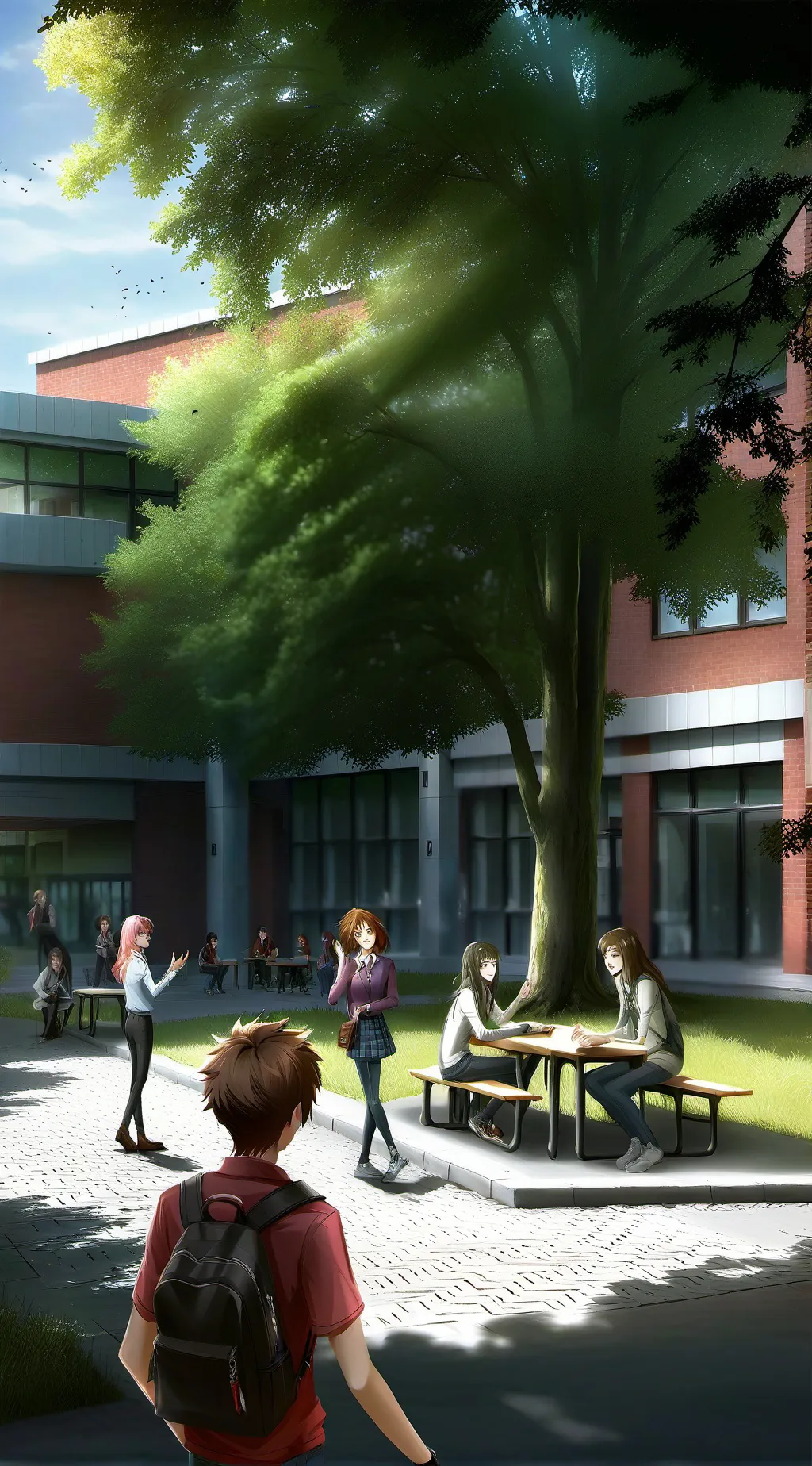 Talkie AI - Chat with color school?