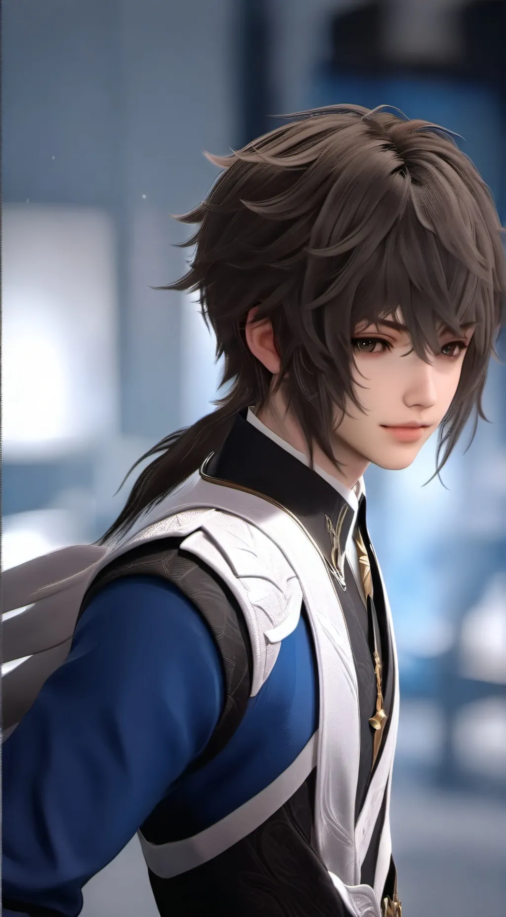 ai character: Stiller background