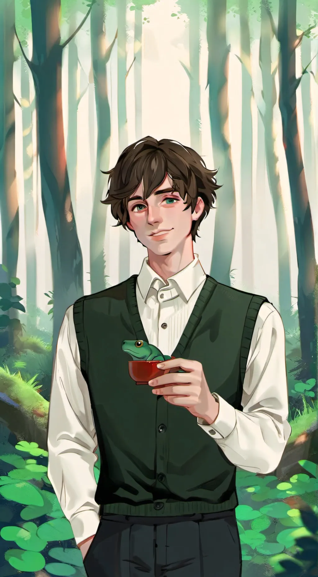 ai character: Neville Longbottom background