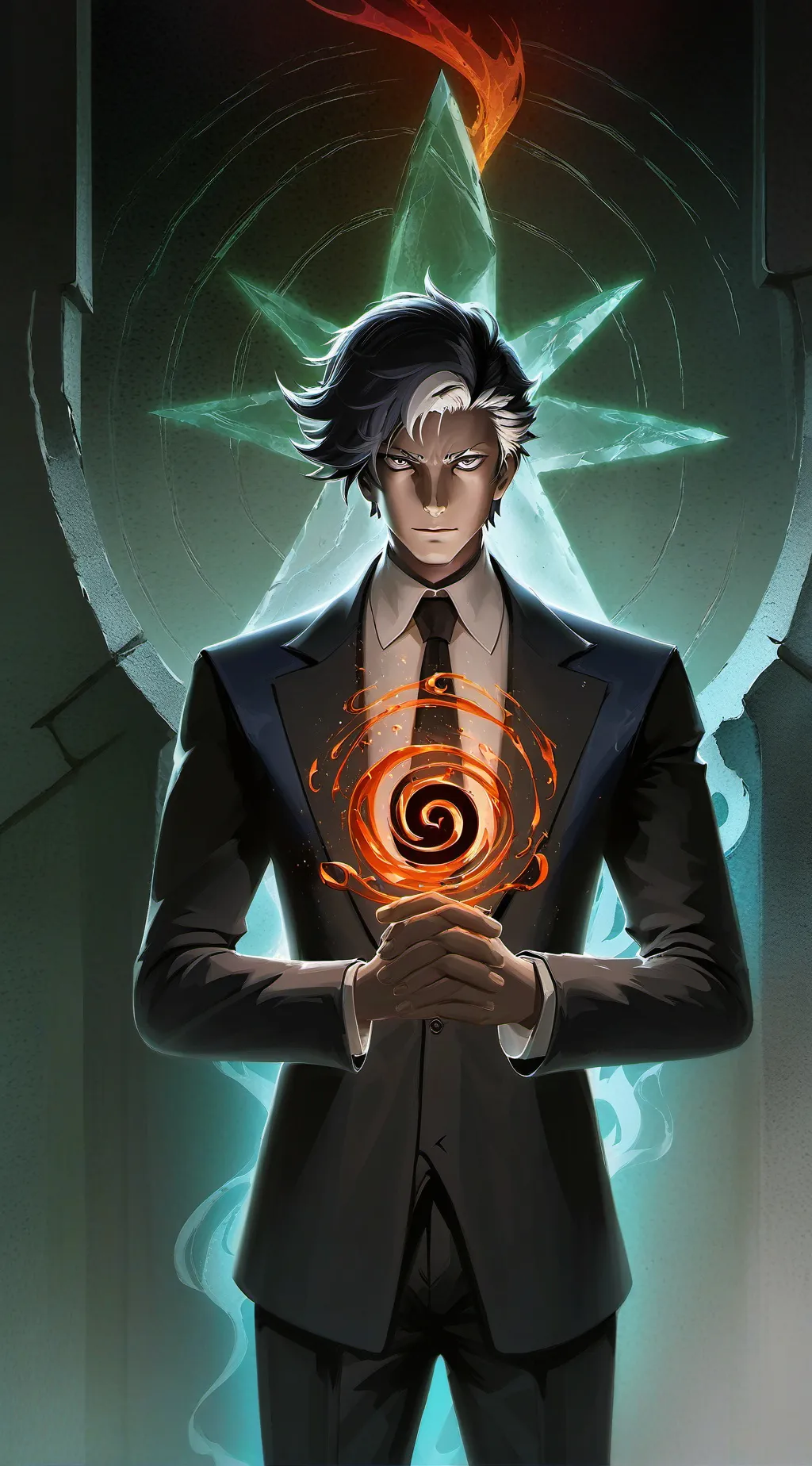 ai character: Crush  background