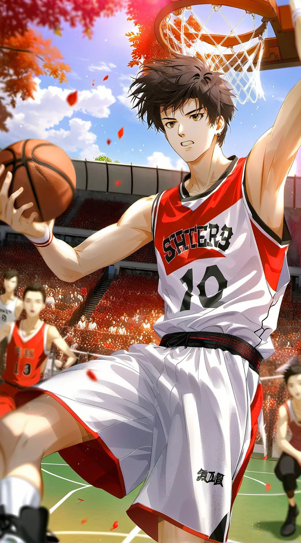 ai character: Stranger things background