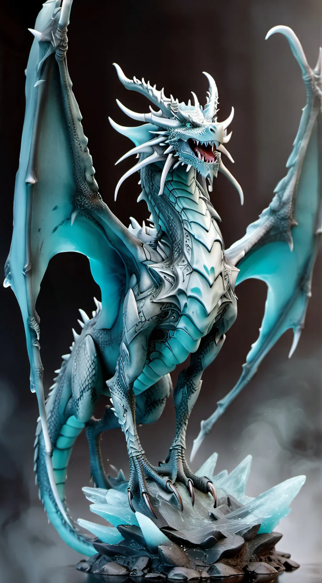 ai character: Snowfall x lynx background