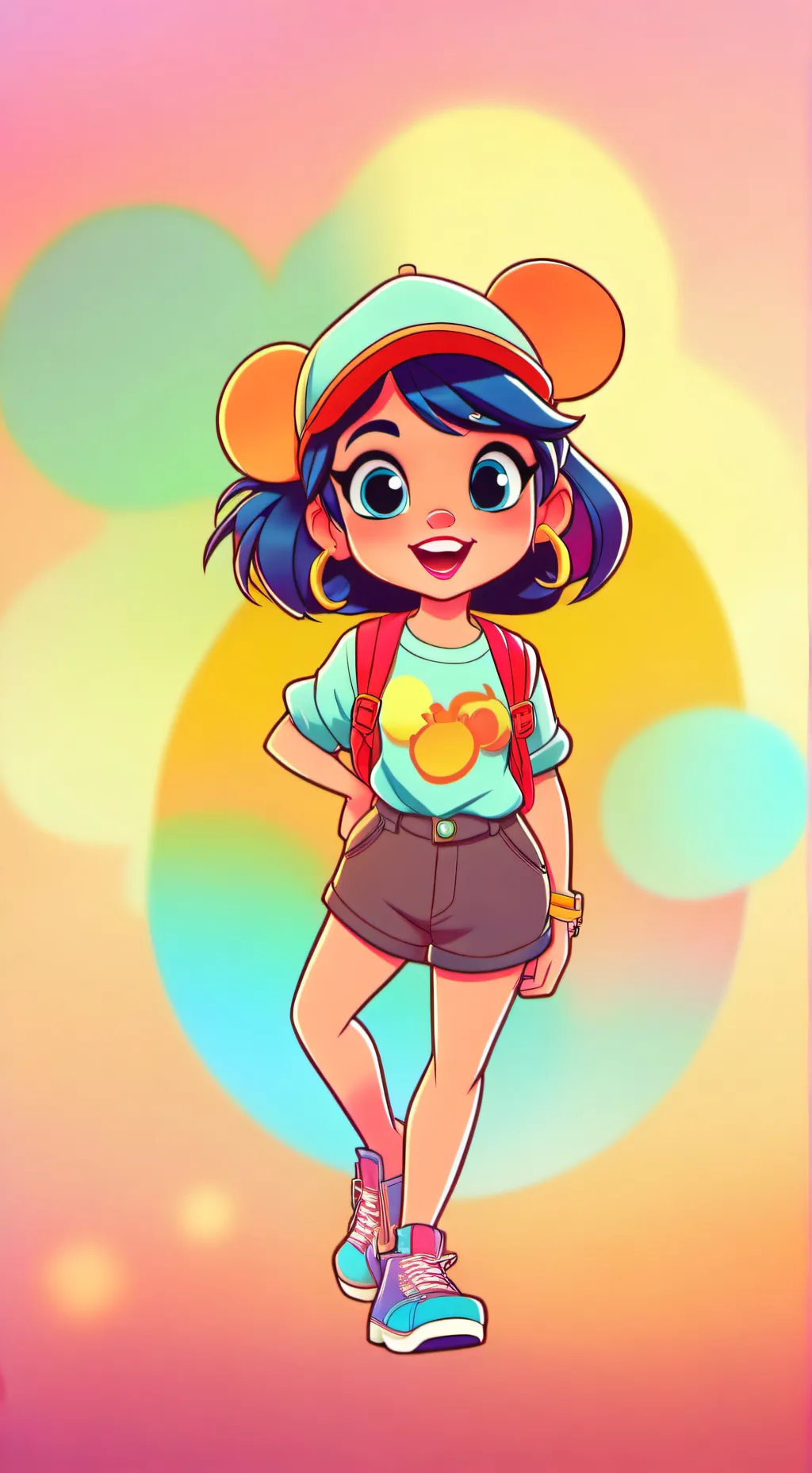 ai character: Sunny background