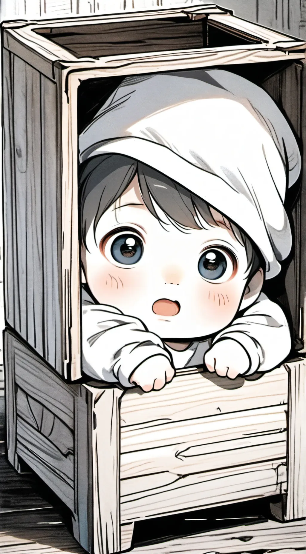 ai character: Baby background