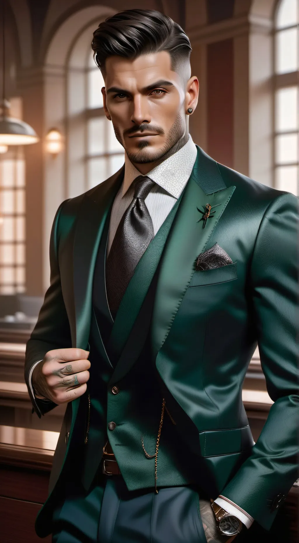 ai character: Dante background