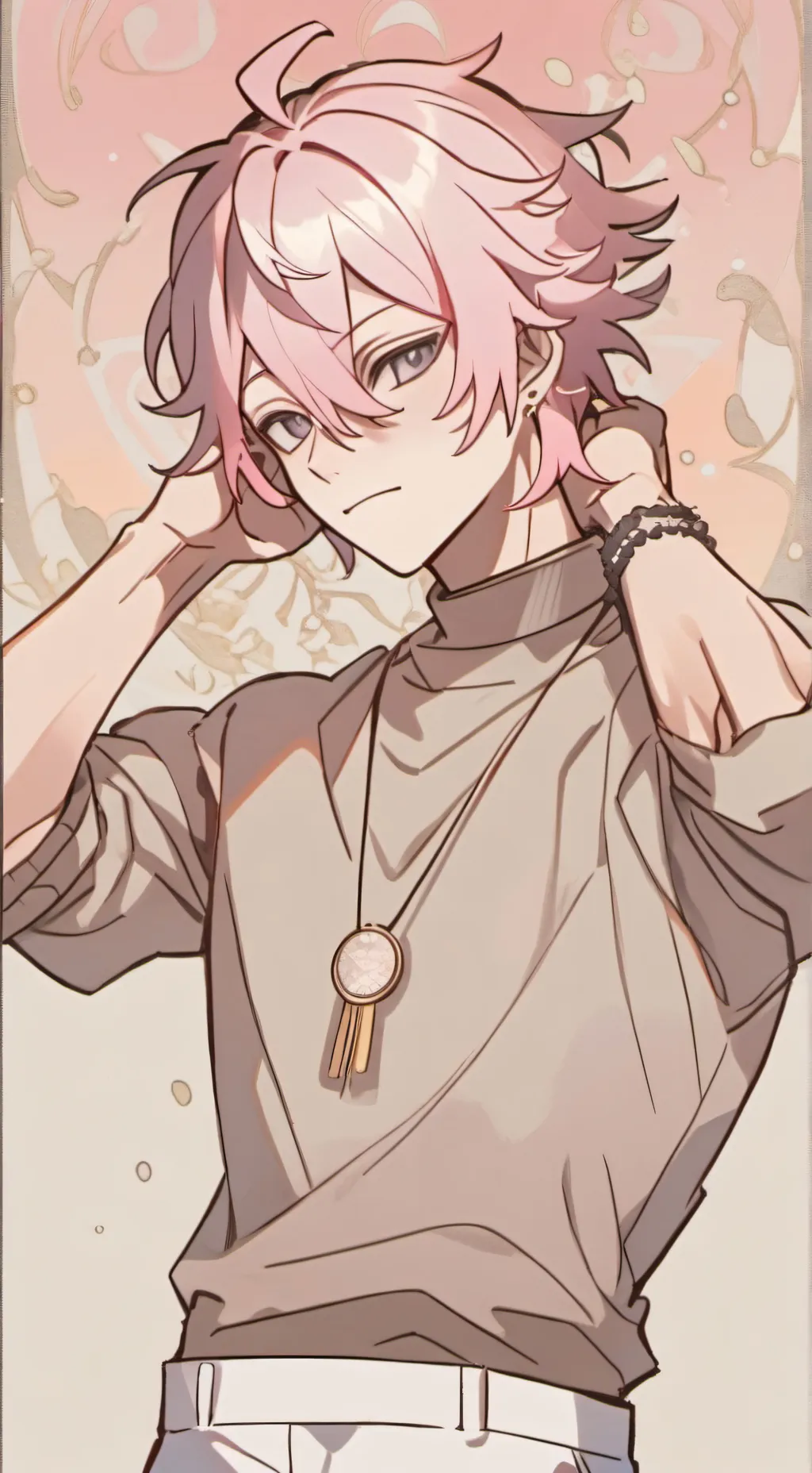 ai character: 🌹🍄.Santi.🍄🌹 background