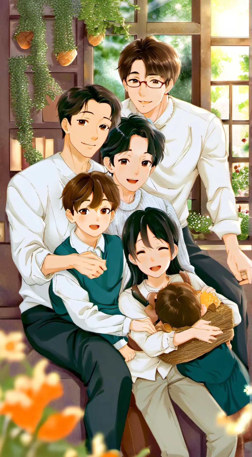 ai character: family  background