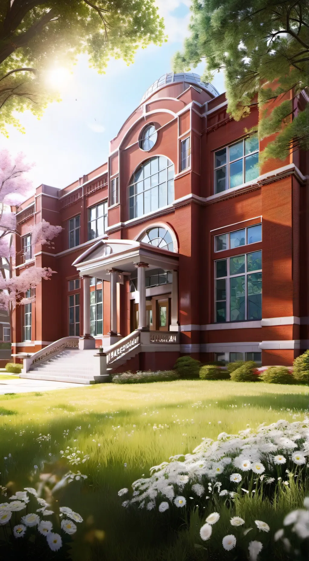 ai character: ♡School♡ background