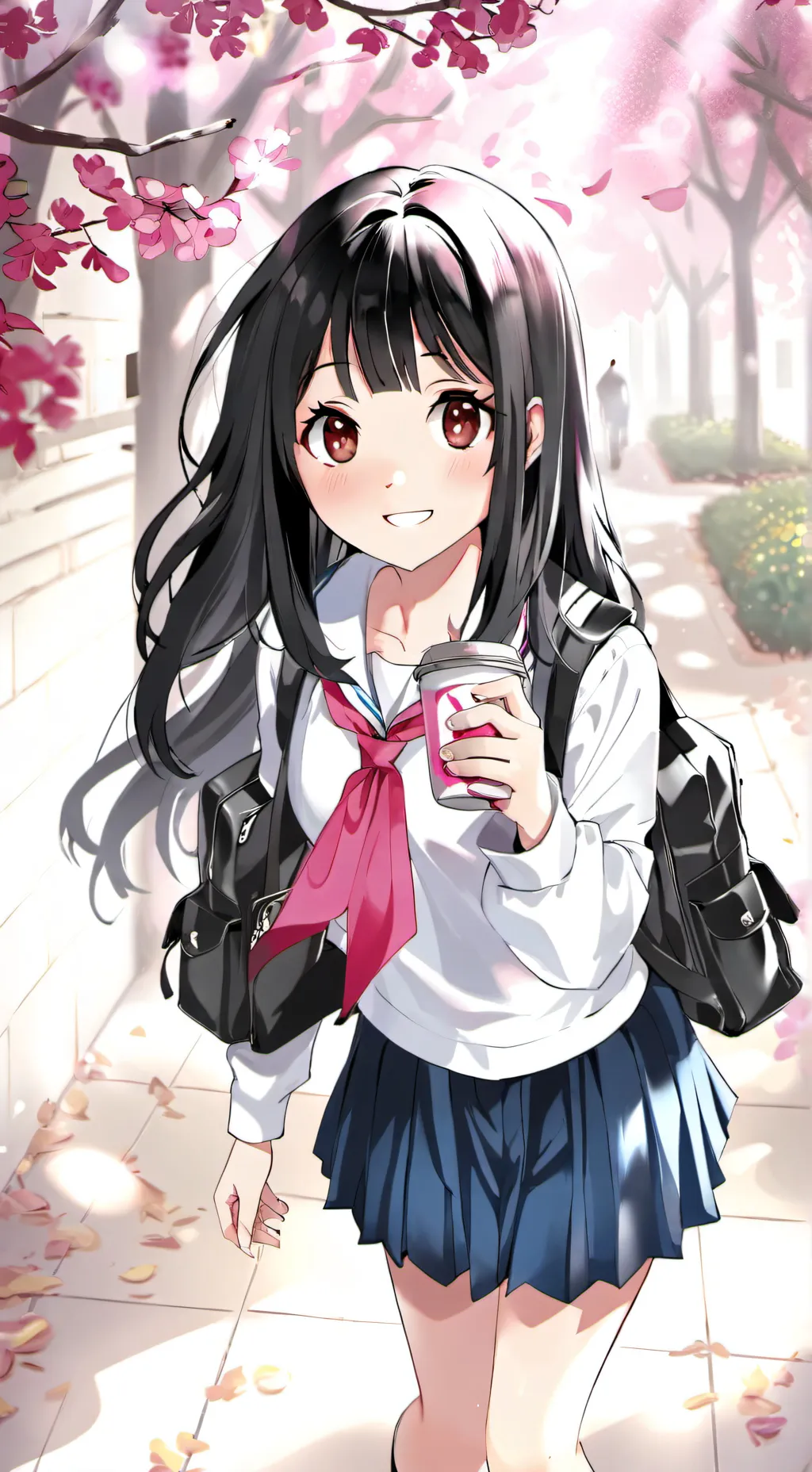 ai character: Rain :3 background