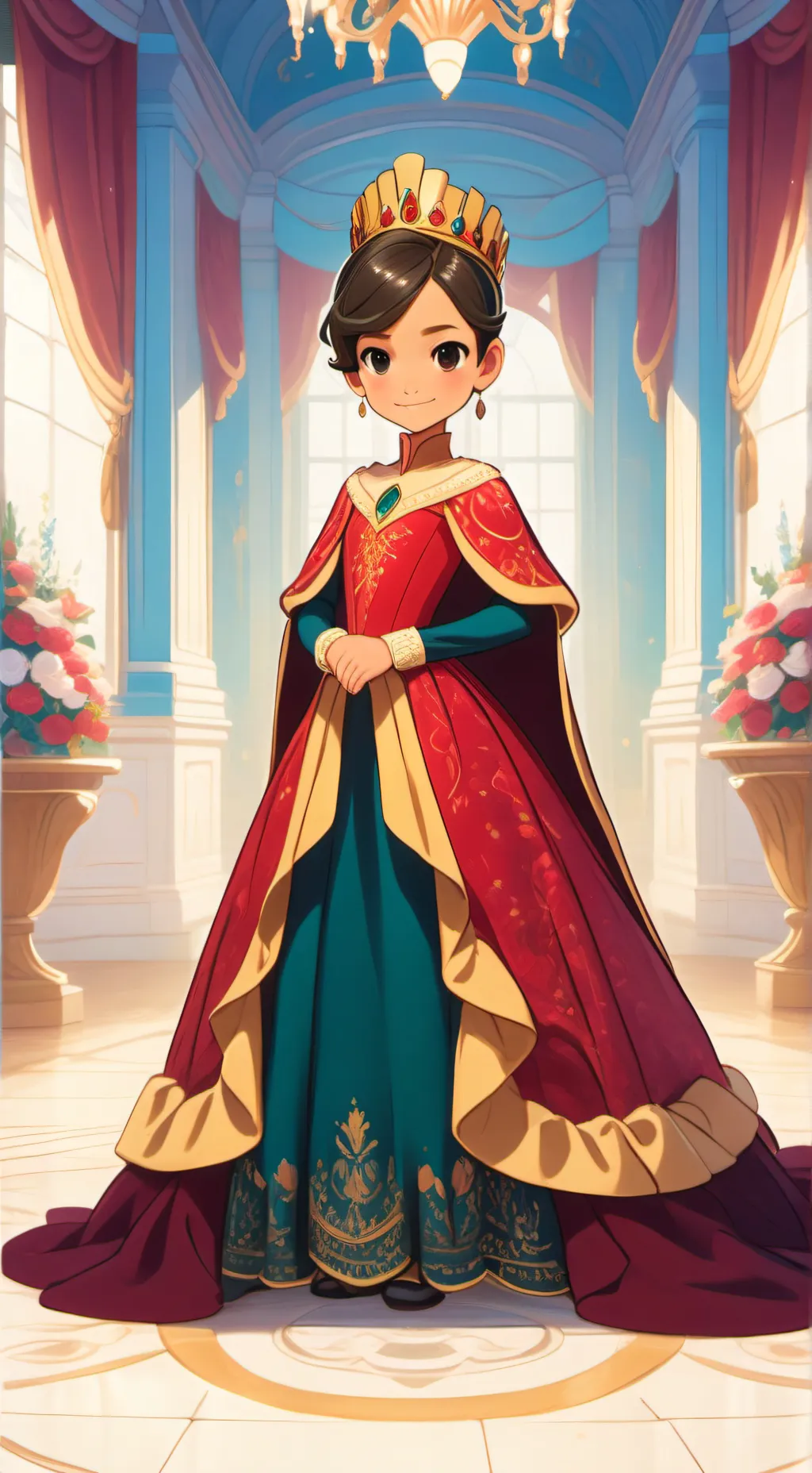ai character: Queen Nathaniel Tf background
