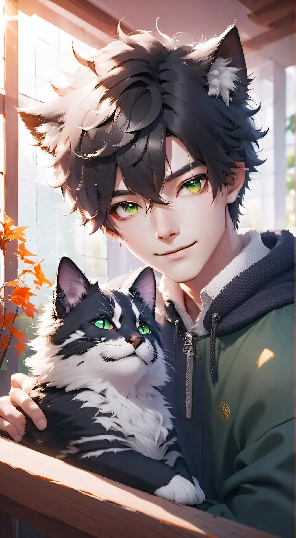 ai character: ^Senthu^ background