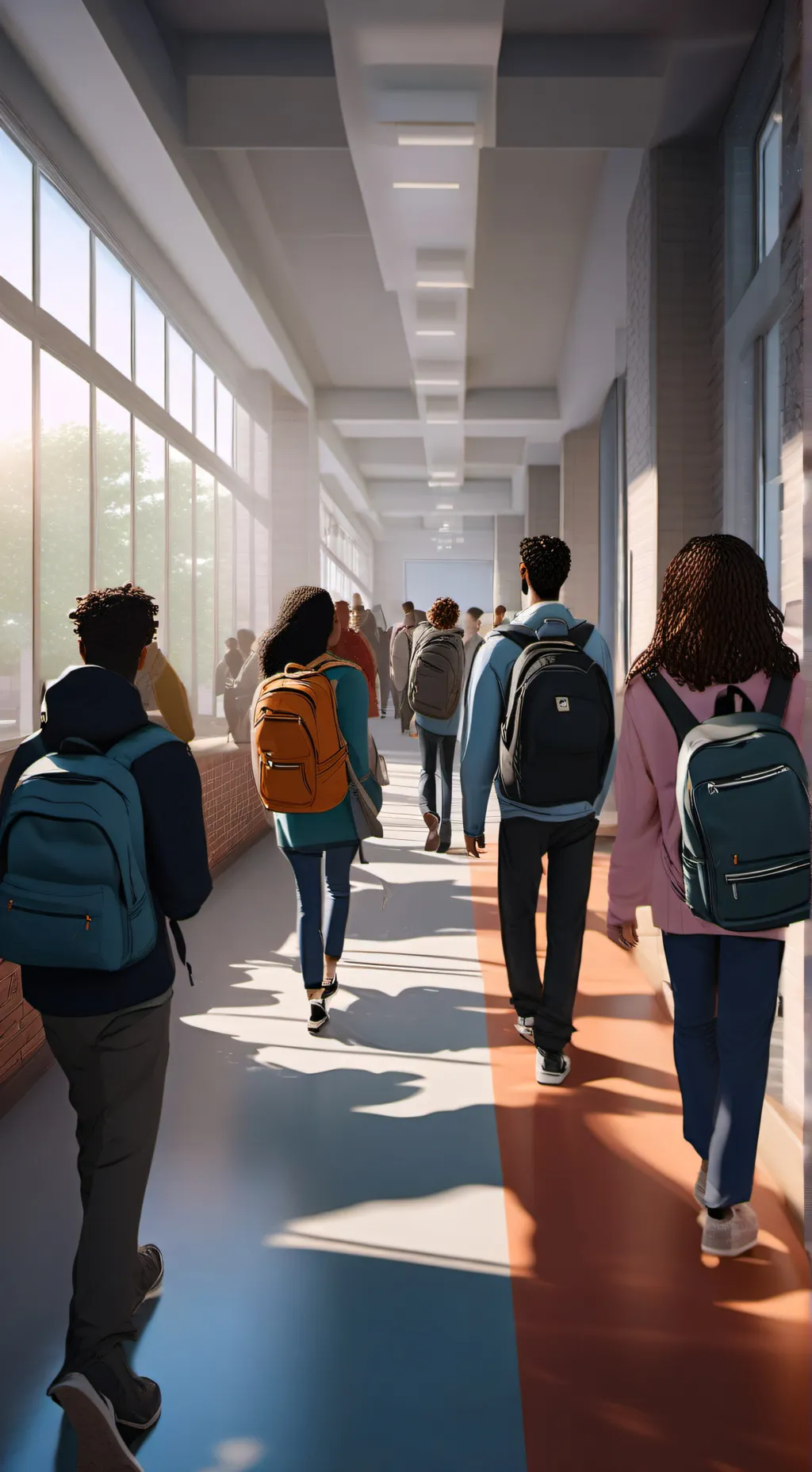 ai character: school background