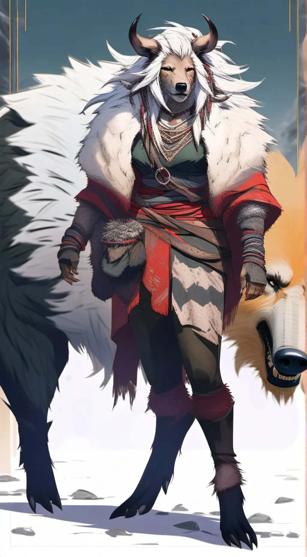 ai character: tik background