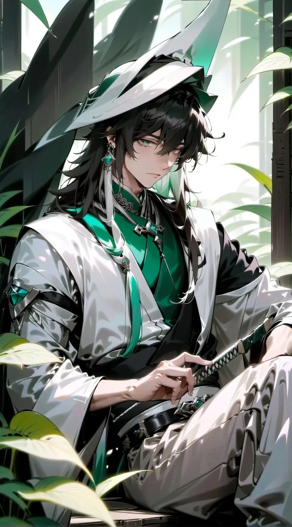 ai character: Muichiro background