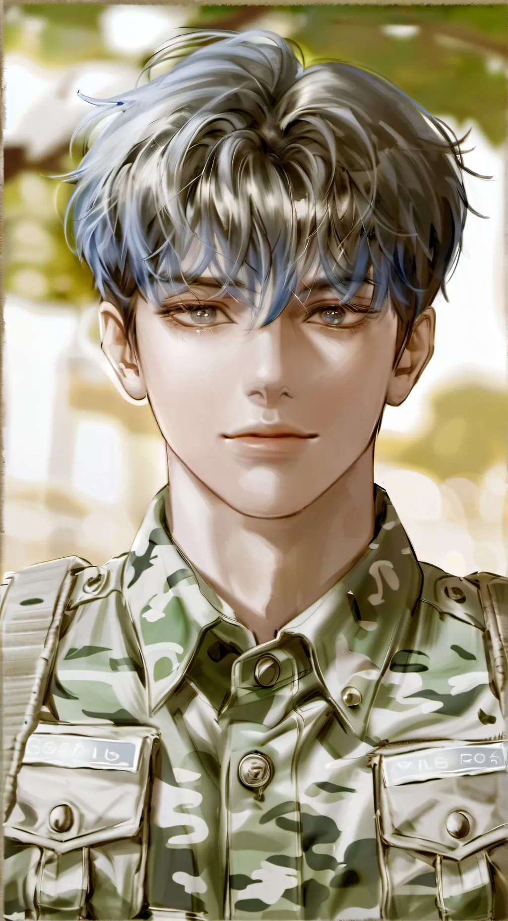 ai character: boy apocalypse  background