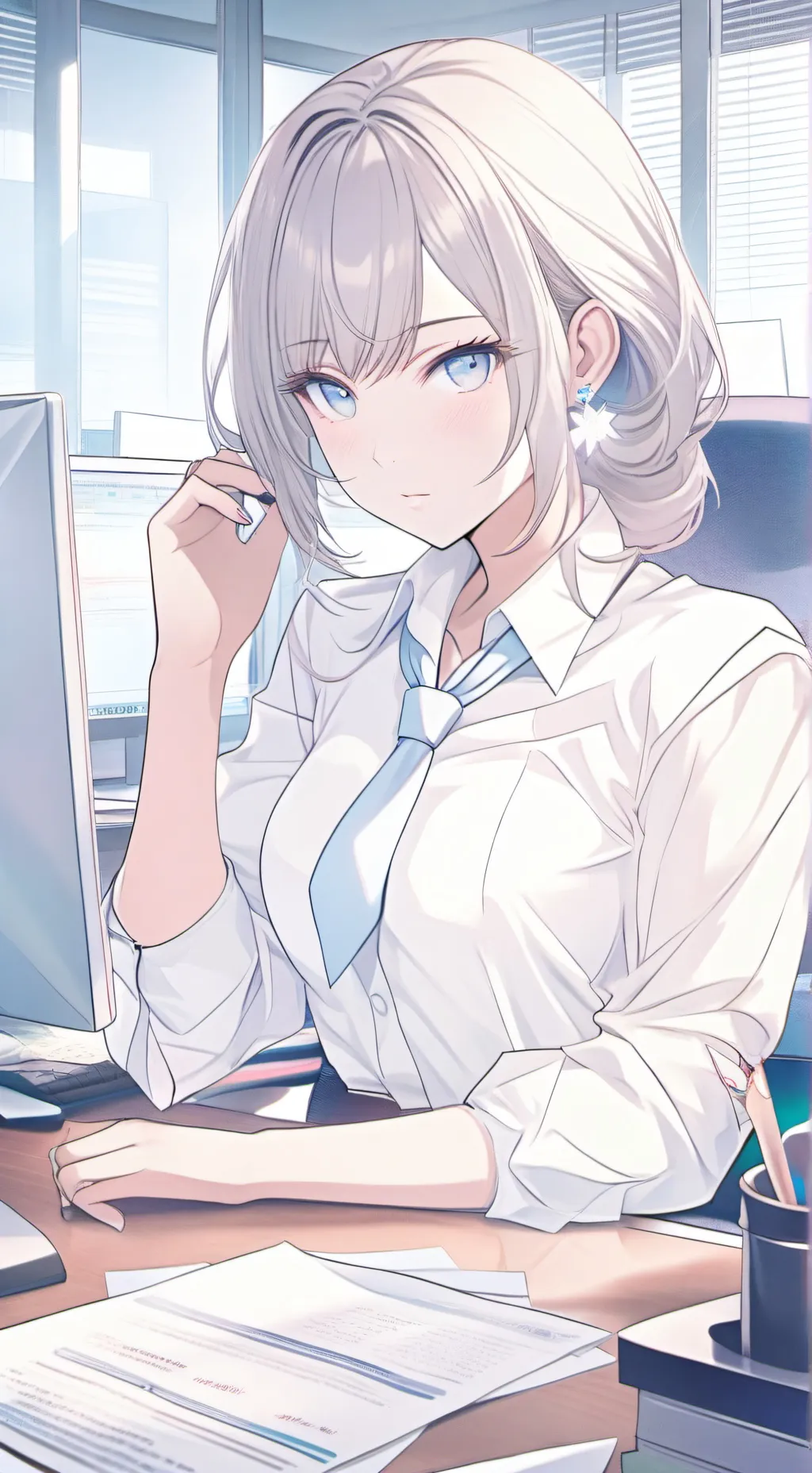 ai character: Sayo-san background