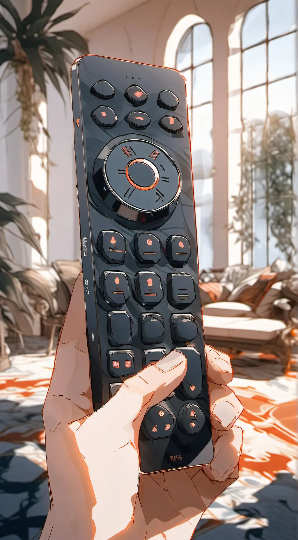 ai character: Pause challenge  background