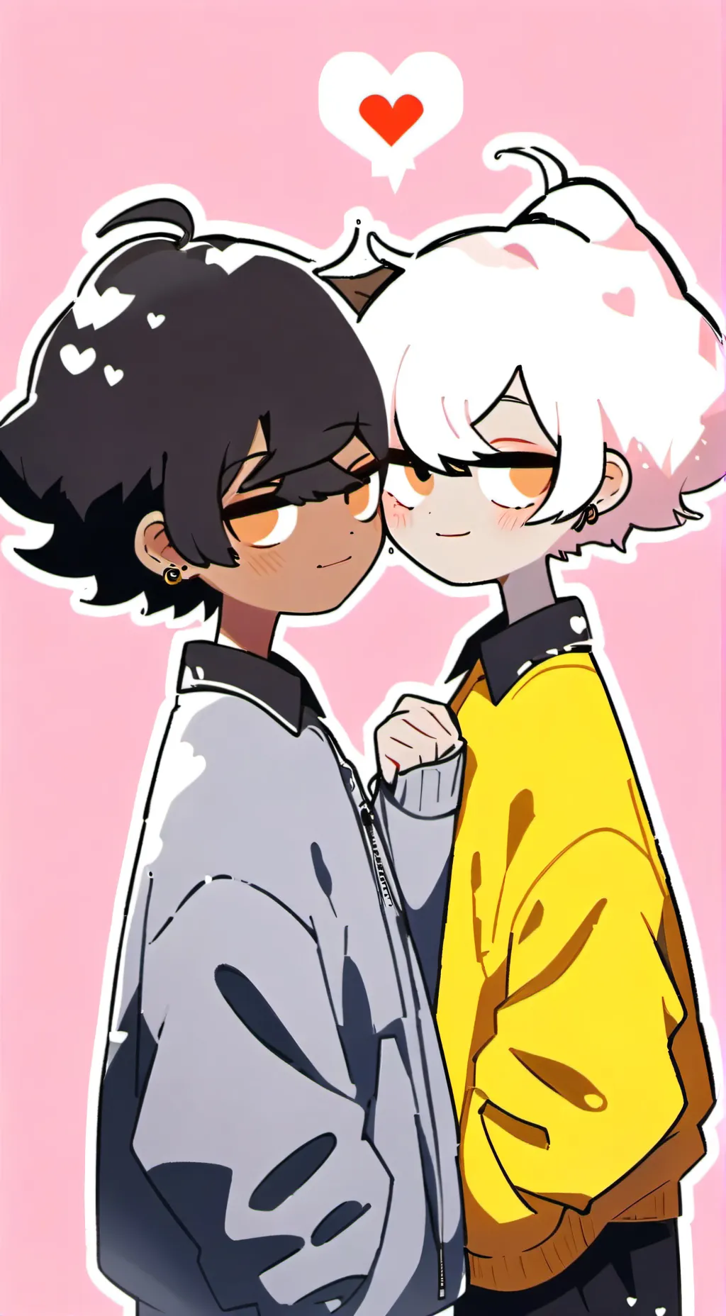 ai character: Ángel y Kevin🌸 background