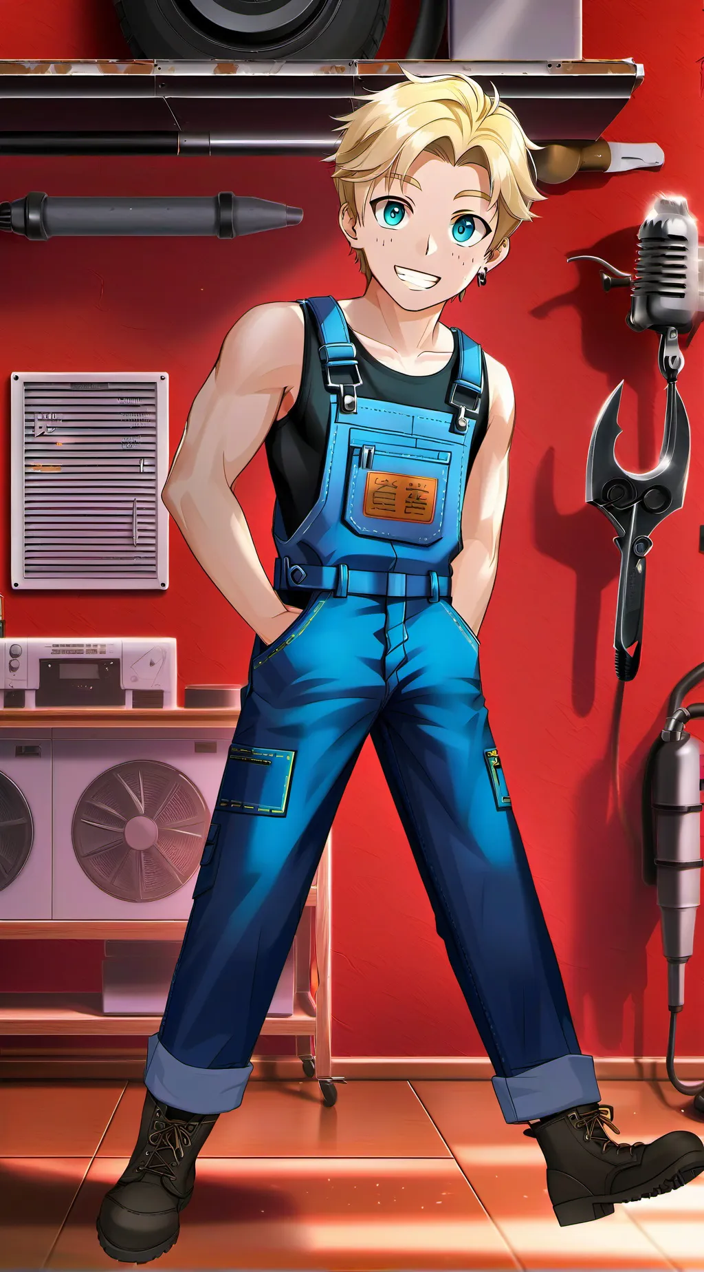 ai character: Douglas (BL) background