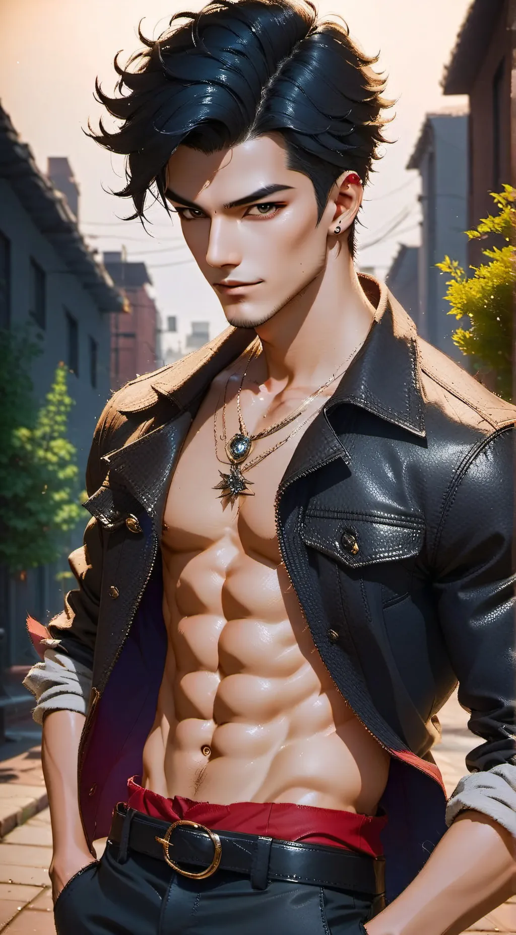 ai character: Kaleb background