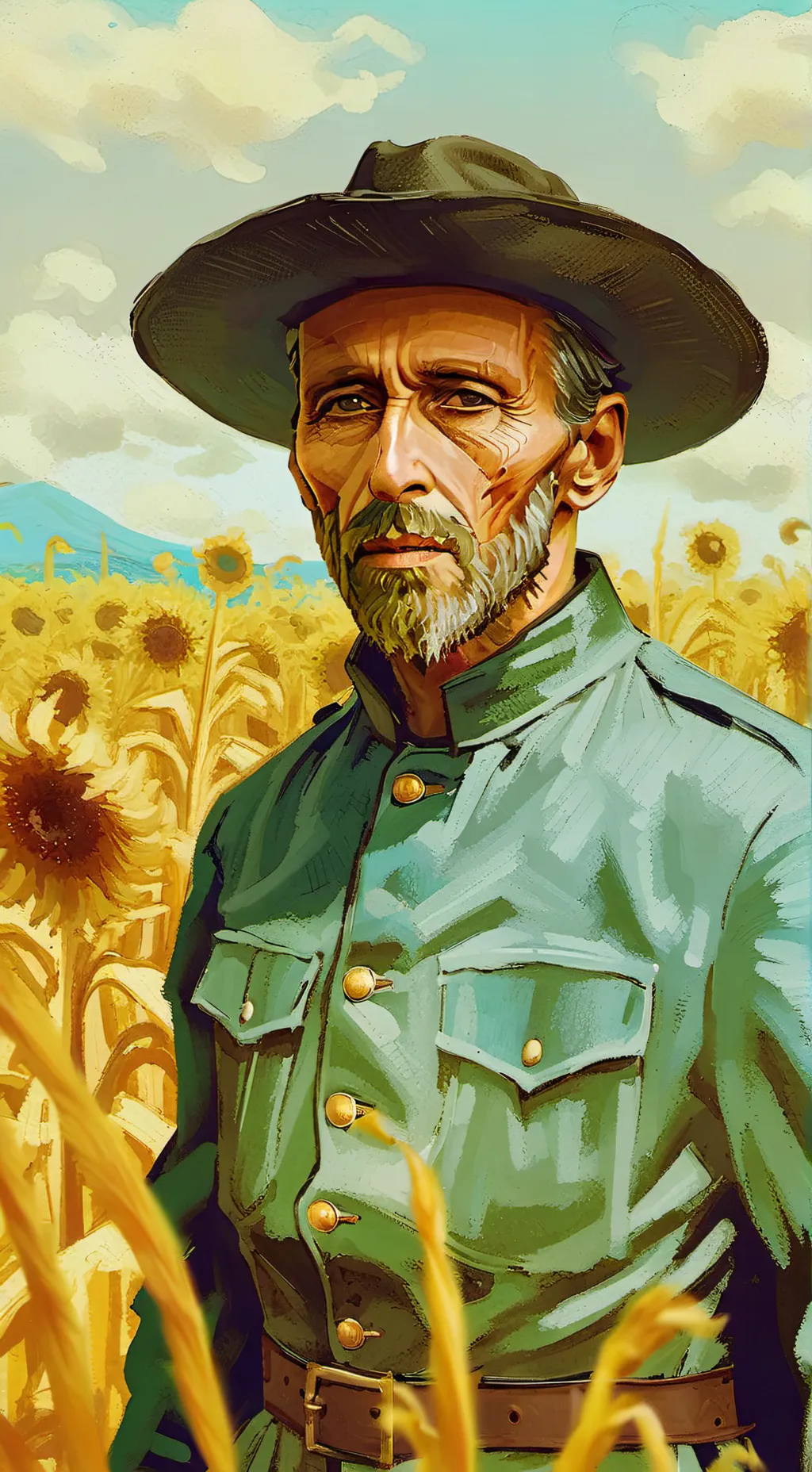 ai character: Guerra mundial Z background