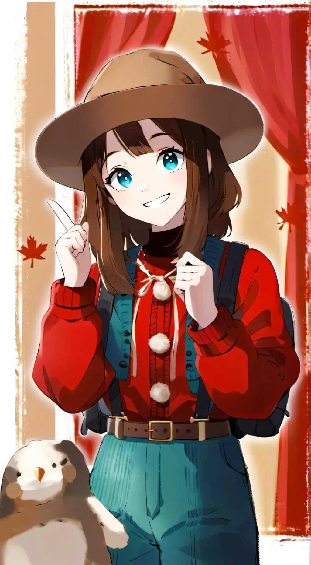 ai character: Florence 🍁 🇨🇦  background