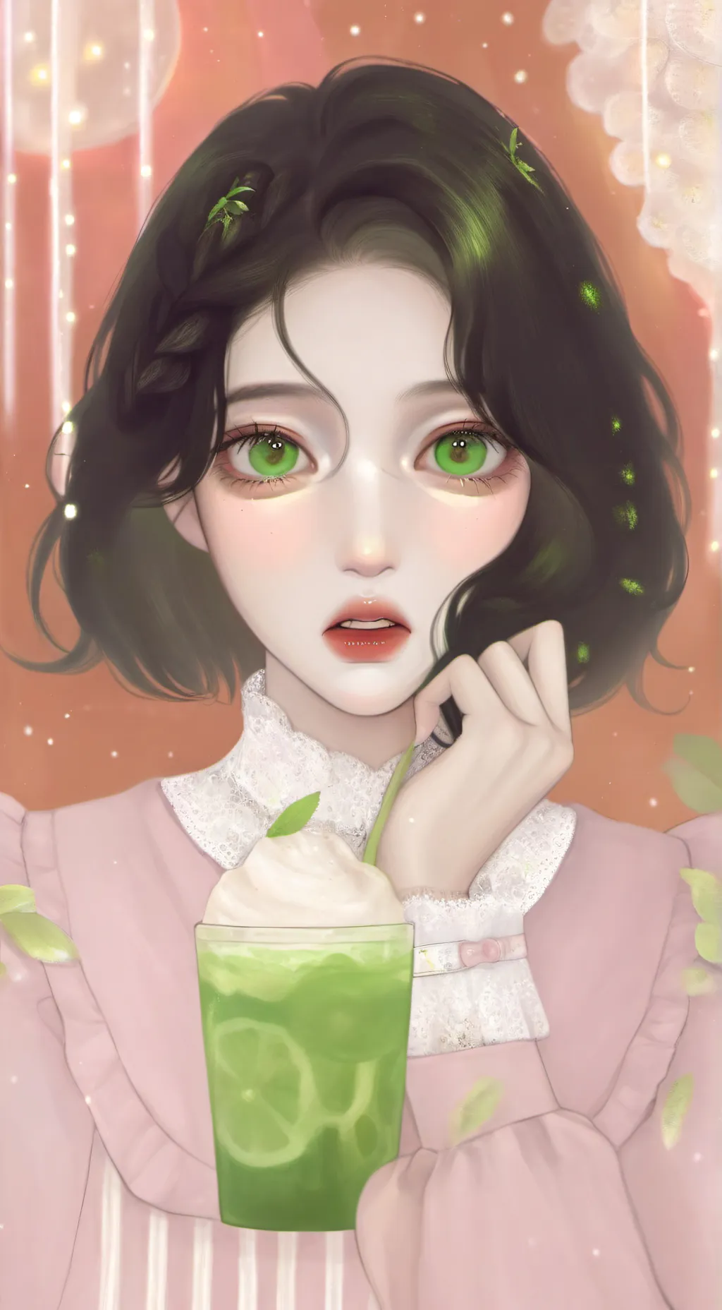 ai character: Bad birthday gift background