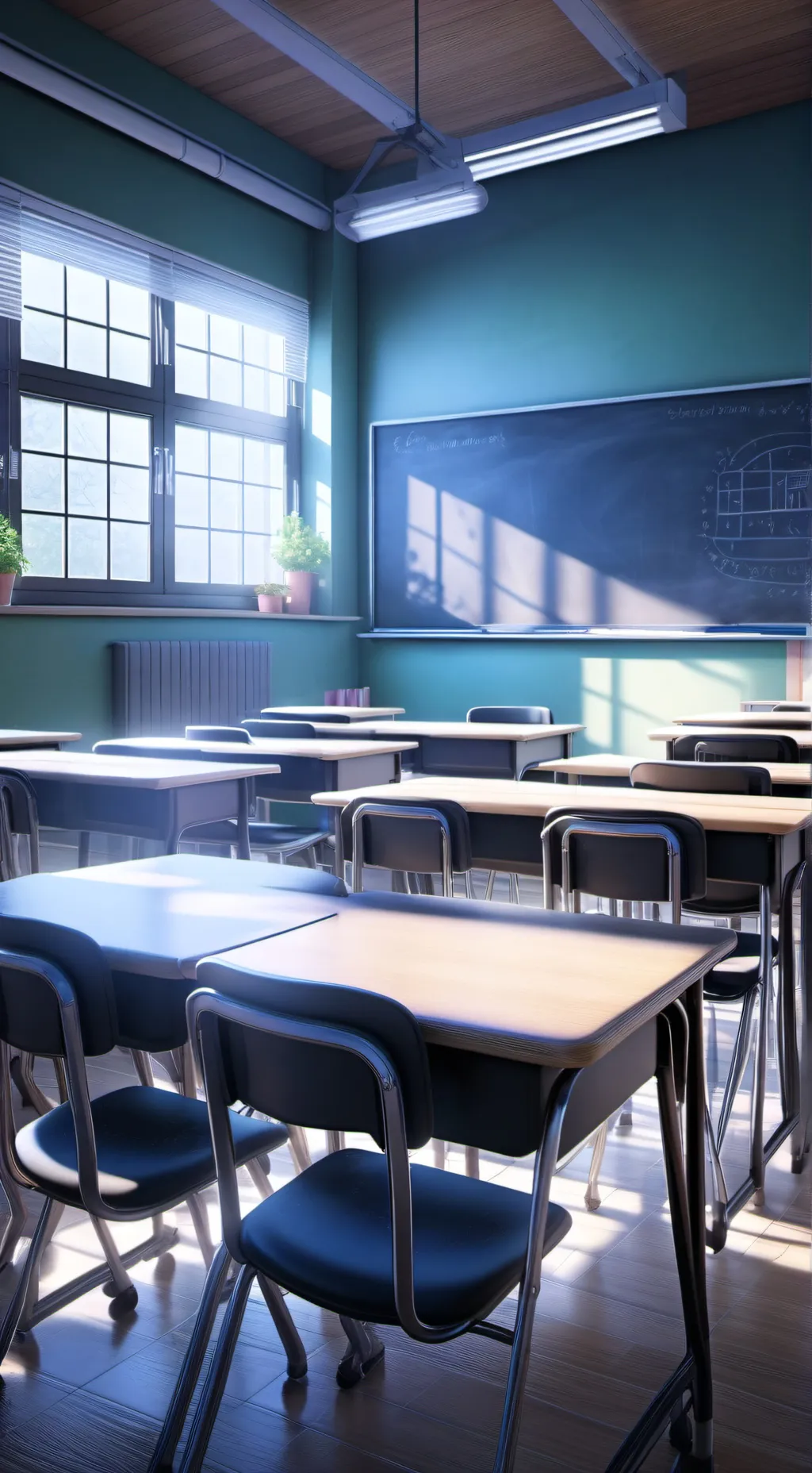 ai character: Elemental School background