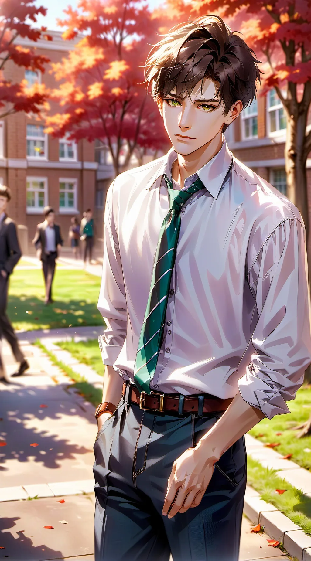 ai character: Mathias background