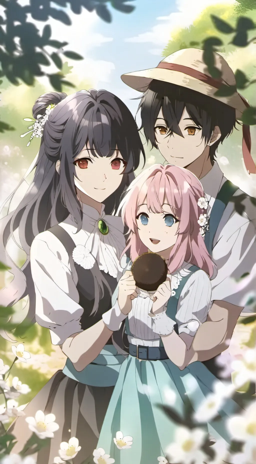 ai character: 007n7 x Elliot  background