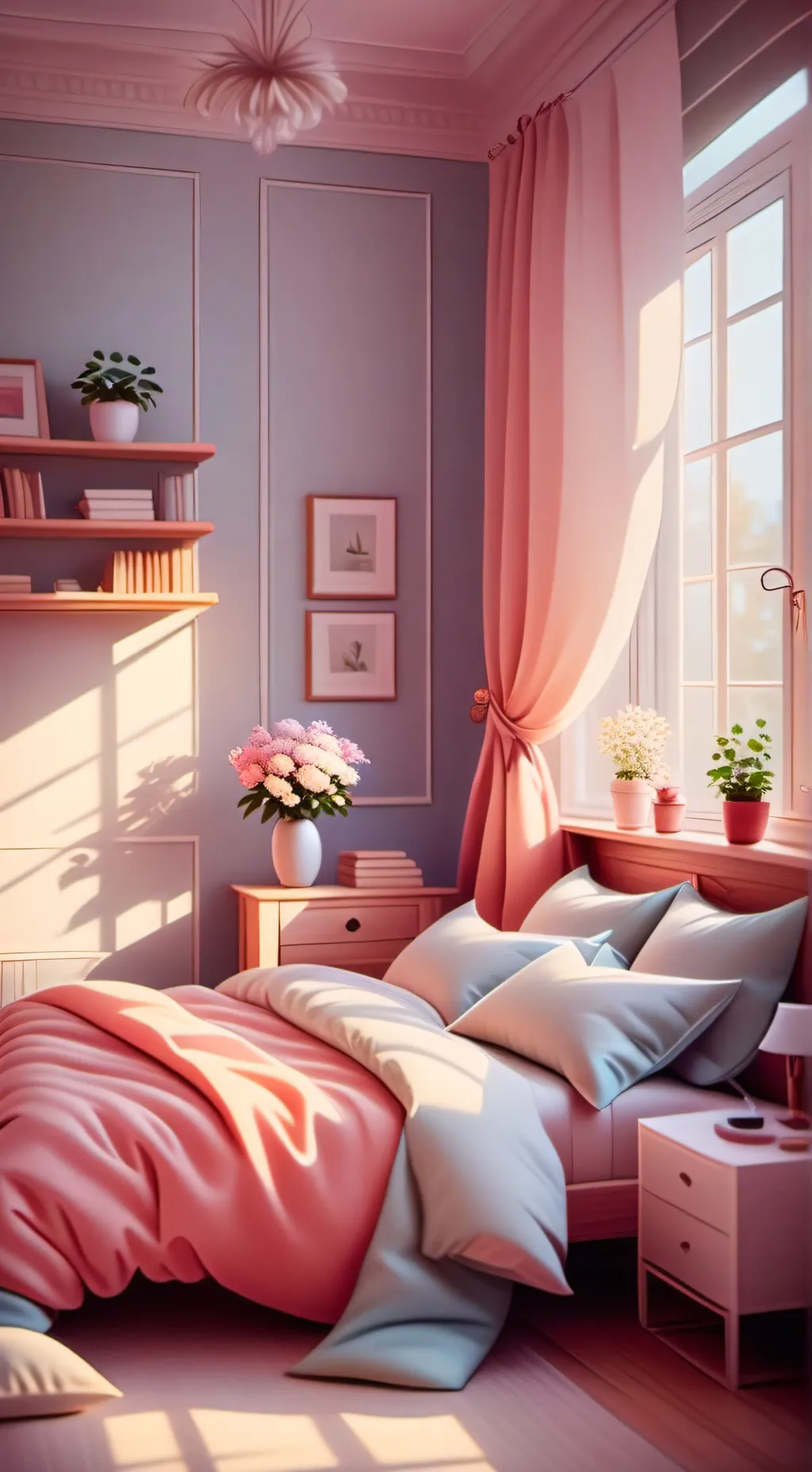 ai character: sleepover? background