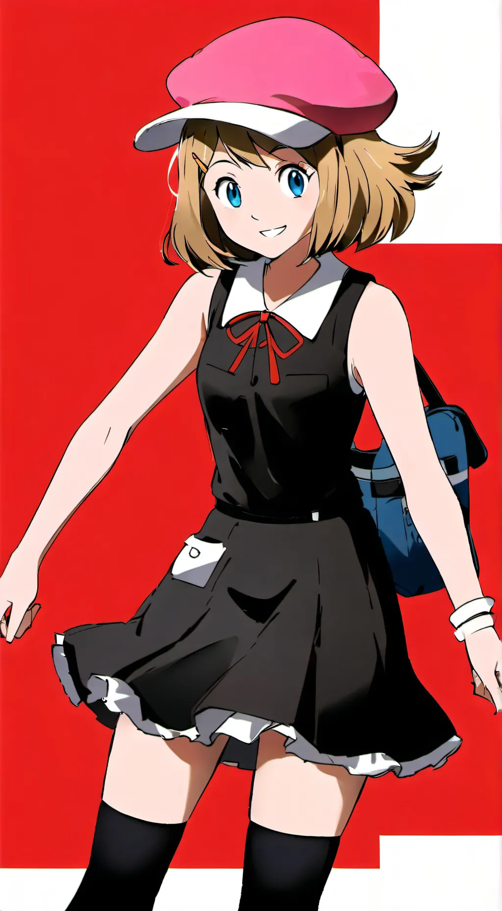 ai character: Serena  background