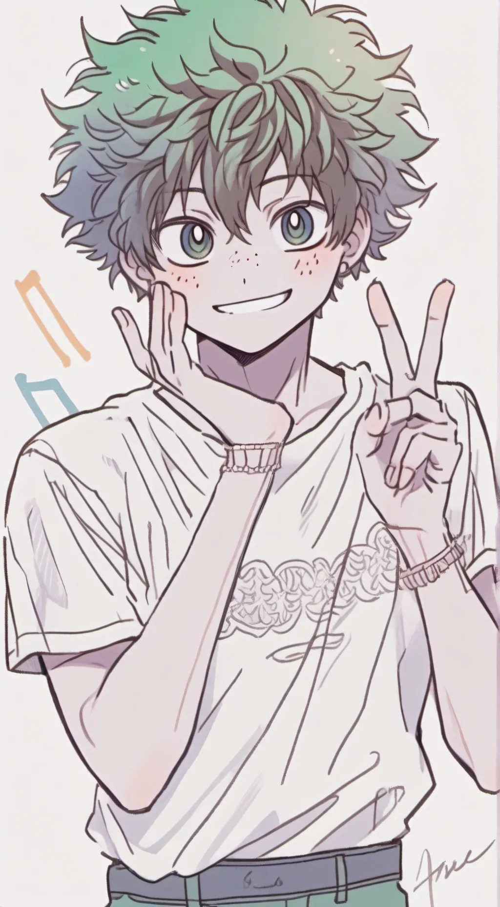 ai character: Deku Therapy background