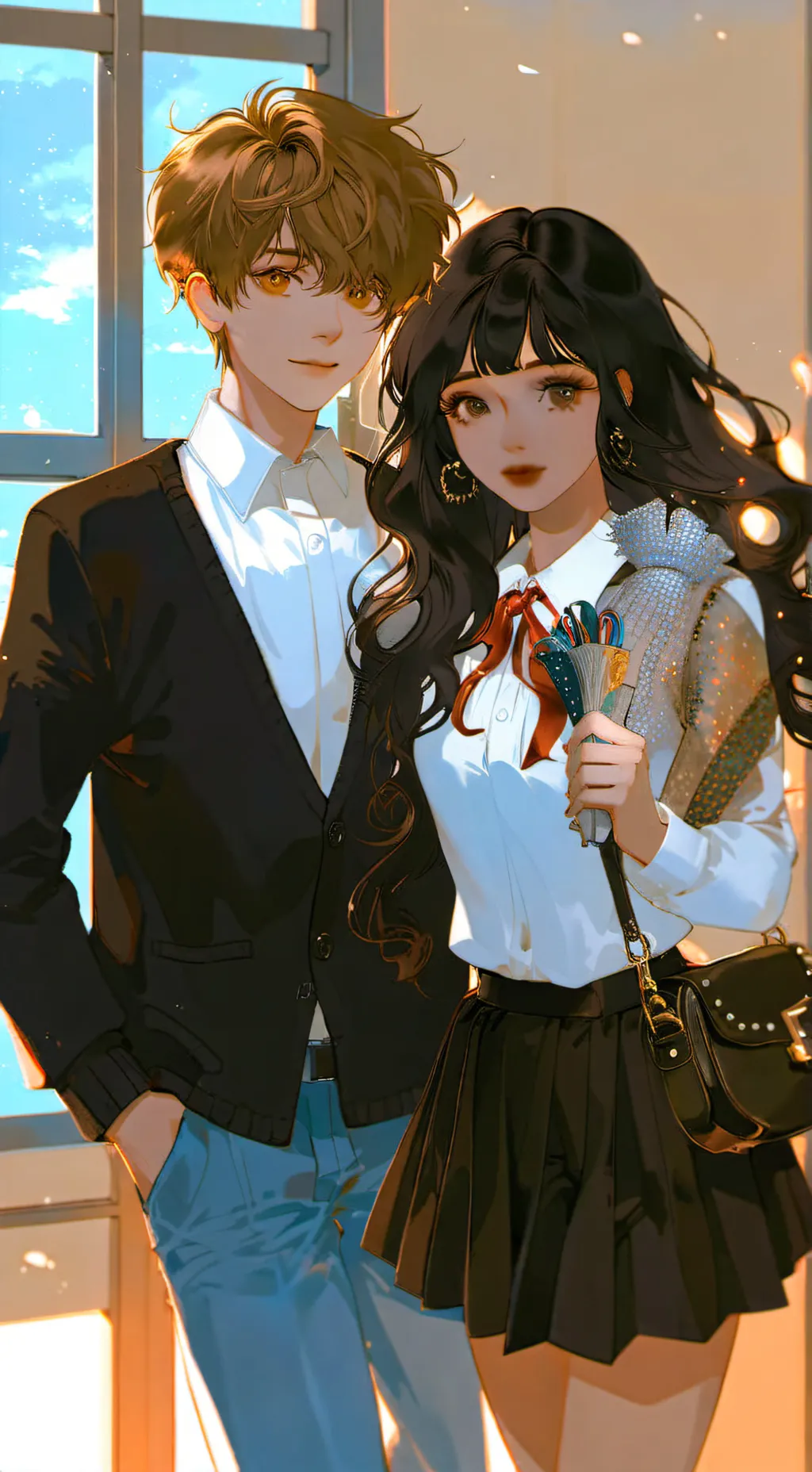 ai character: School  background