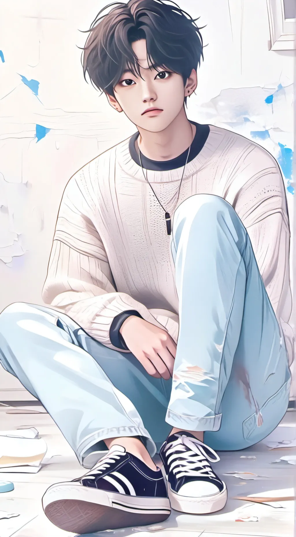 ai character: suga y tu background