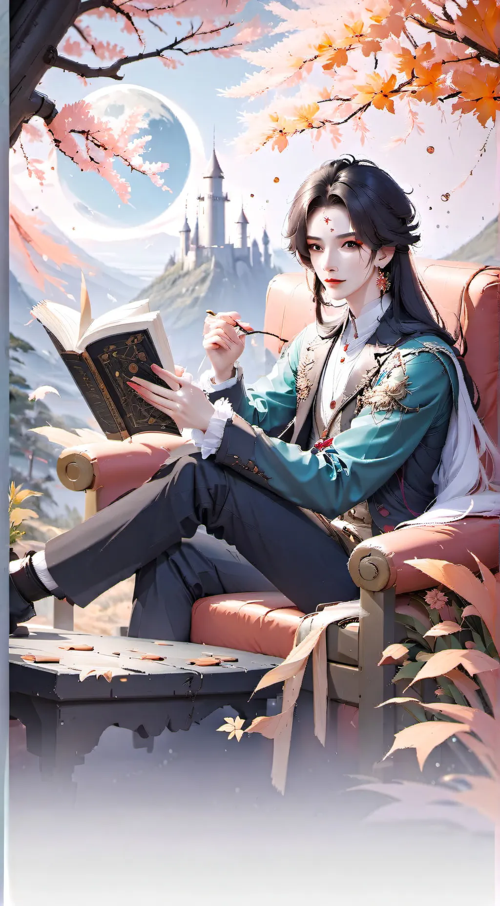 ai character: Nyxmoon readsgassy background