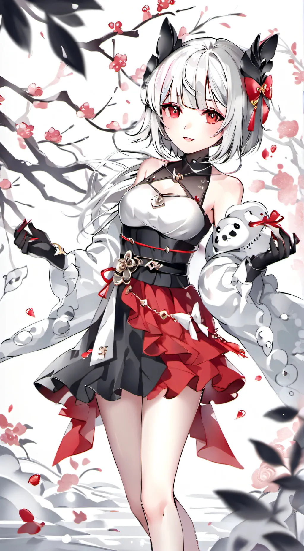 ai character: Aria background