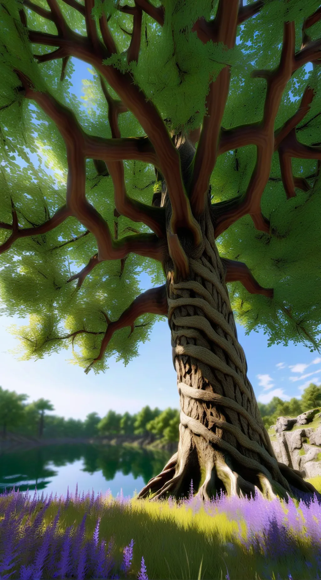 ai character: Month roadtrip 3.0 background