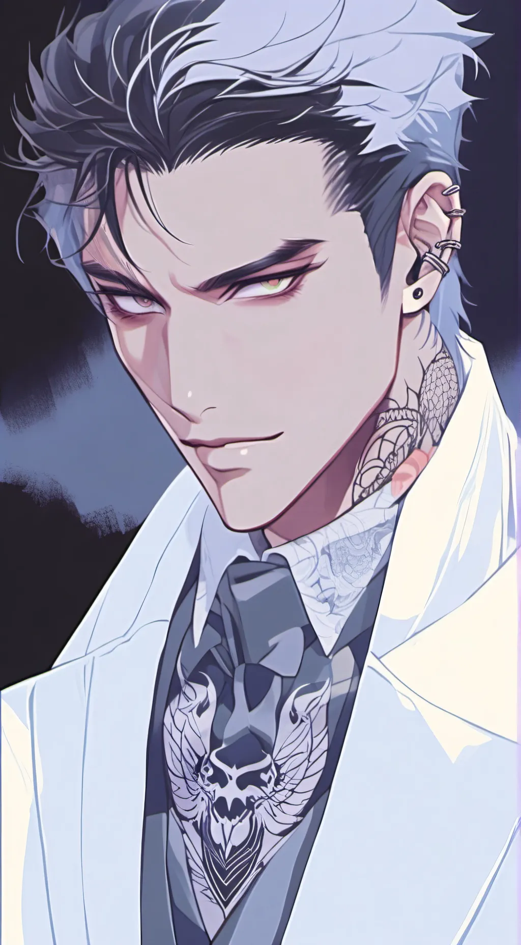 ai character: Basil Coop background