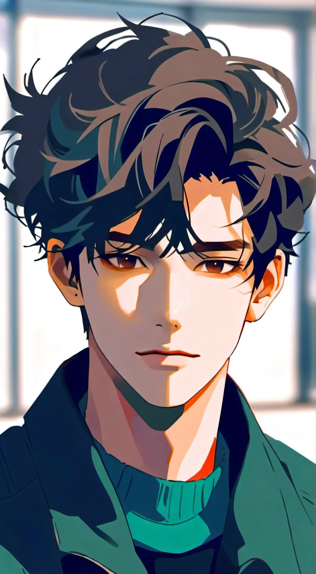 ai character: Bruno background