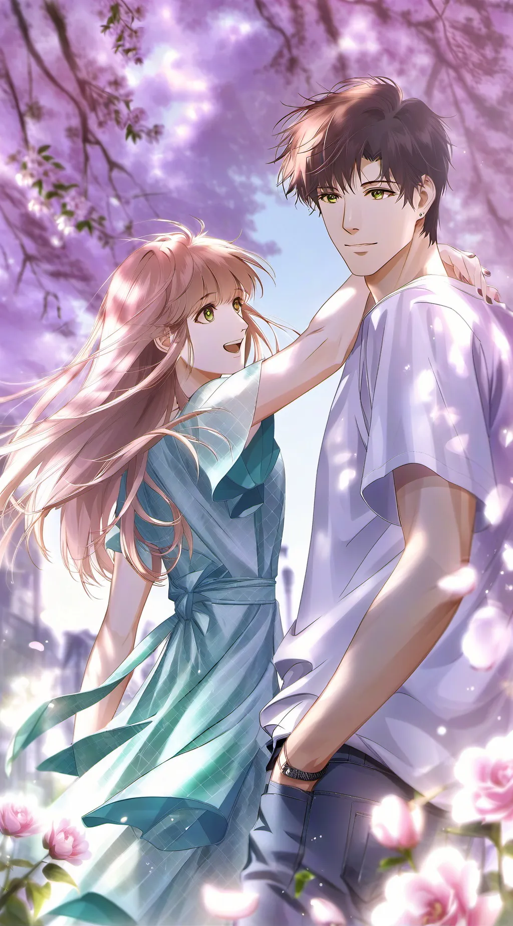 ai character: Marius e Lola background