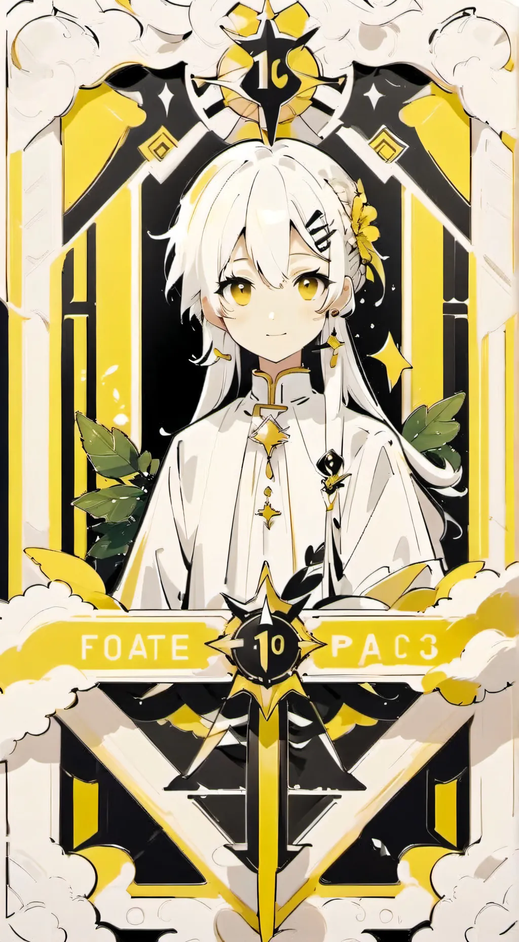 ai character: Aurora background