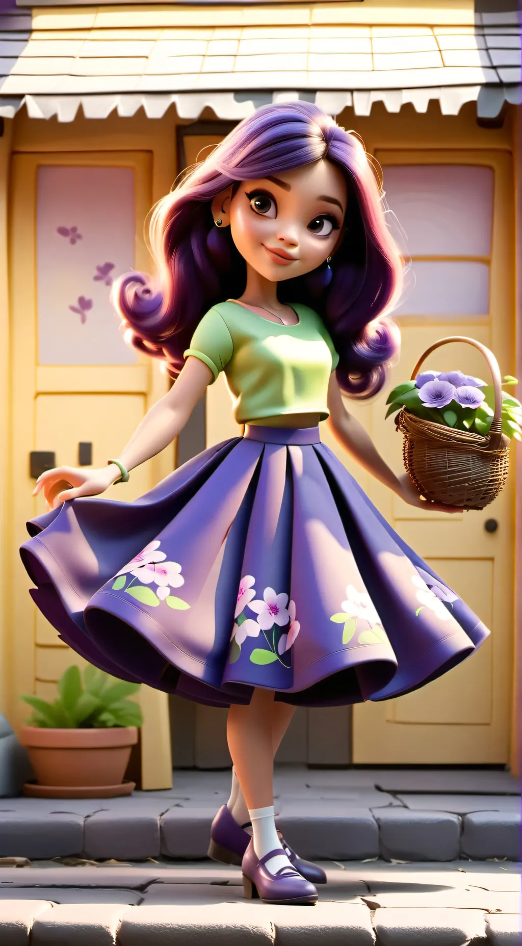 ai character: Bassie background