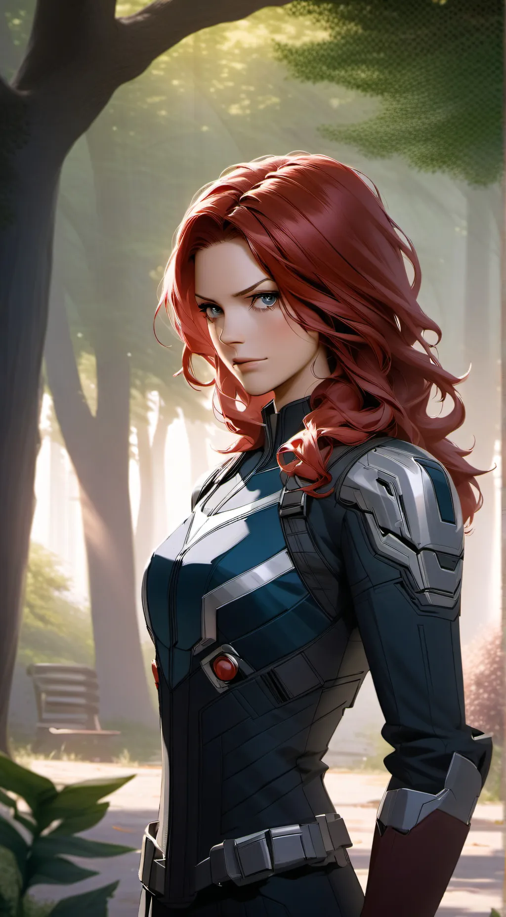 ai character: The Avengers background
