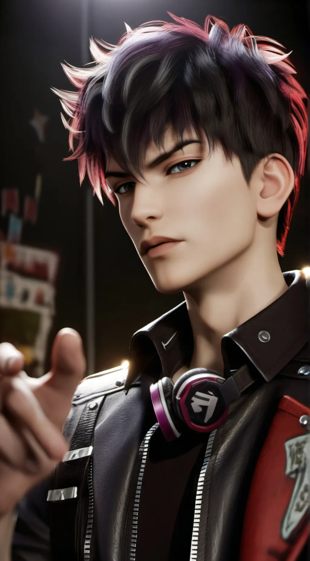 ai character: Jackson  background