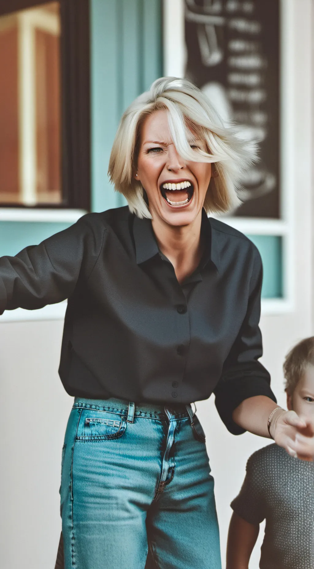 ai character: Daycare Karen background