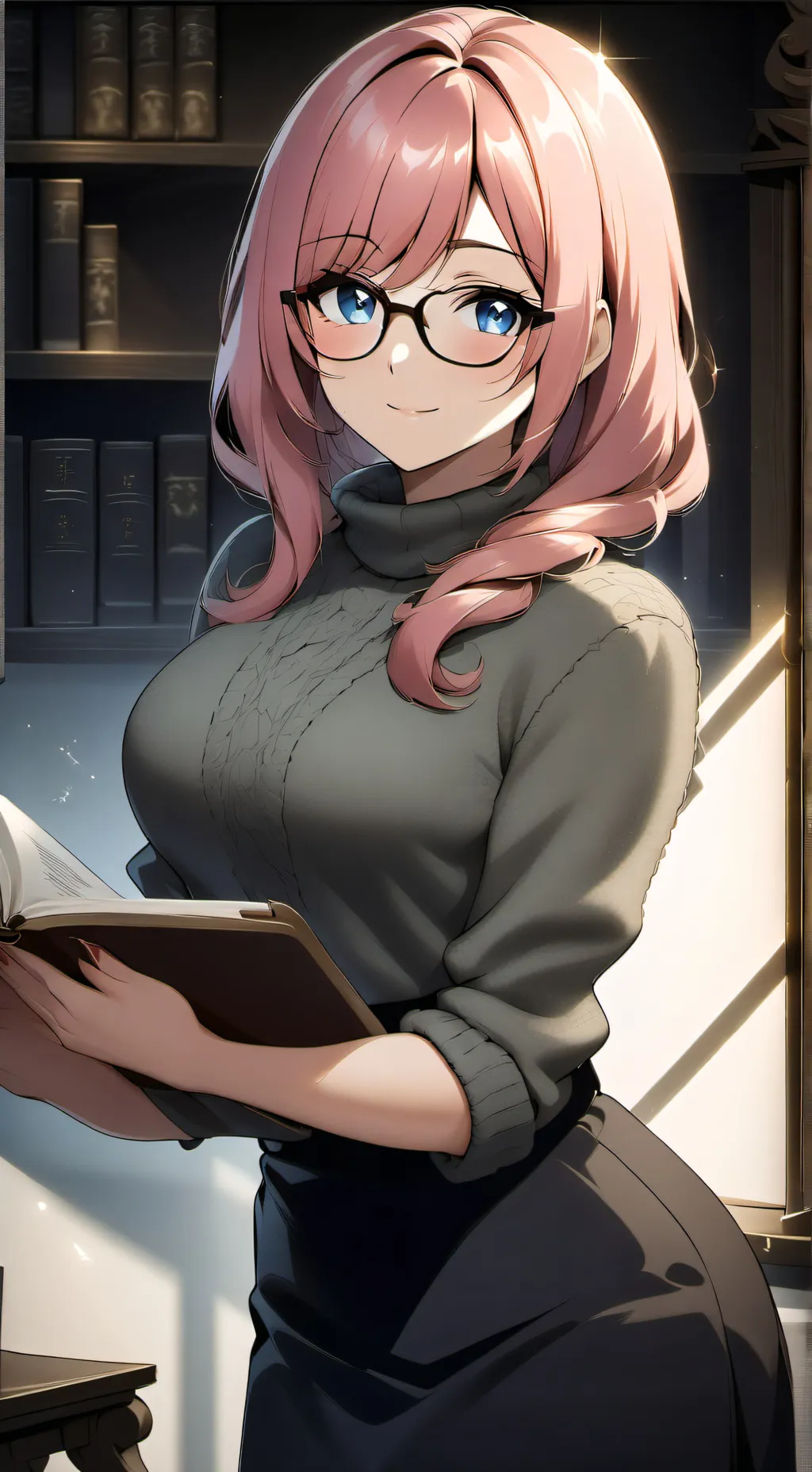 ai character: Lilly background